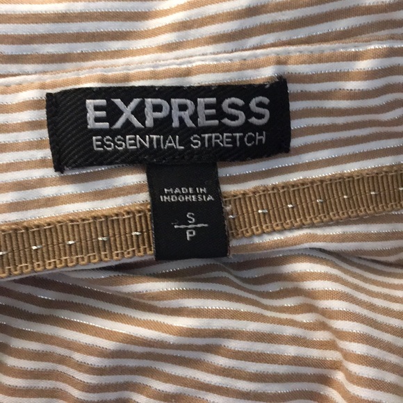 Express Stretch Button Down Blouse - Picture 5 of 12
